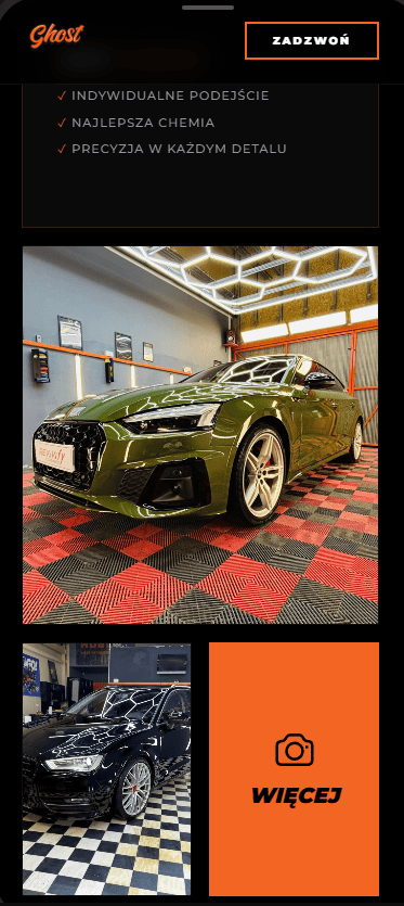 Zrzut ekranu Ghost Detailing